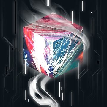 Artwork thumbnail, Texture Cube by Jose Ochoa