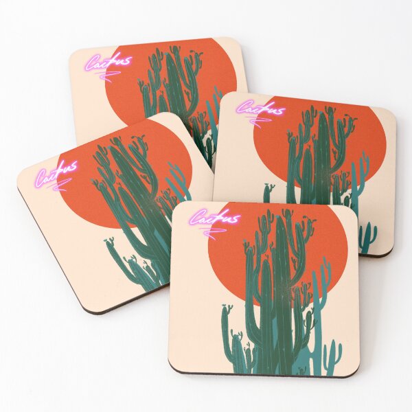 Item preview, neon cactus  designed and sold by Valeriia Rumiantceva.