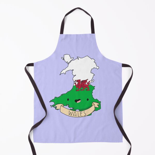 Item preview, Kawaii Wales Flag Map designed and sold by SofiaSava01.