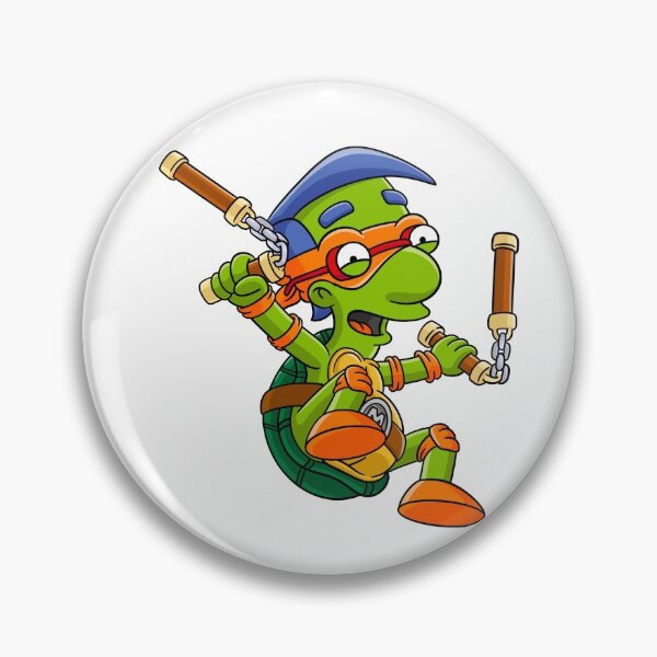 Item preview, Ninja Turtle Milhouse - TMNT - SIMPSONS designed and sold by Ominous Sweatshop.