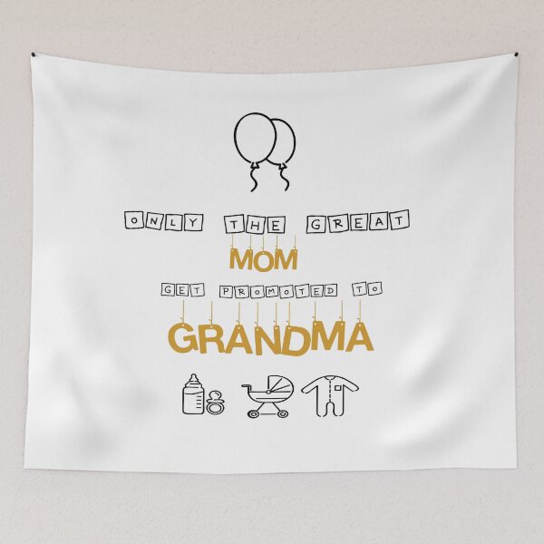 Item preview, First Time grandma New grandma New grandmother Best mom Get Promoted to grandma Essential T-Shirt designed and sold by LilaDiams.