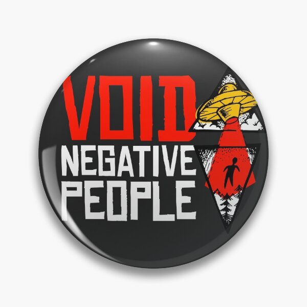 Item preview, Void negative people - Avoid negative people fun designed and sold by 99vectors.