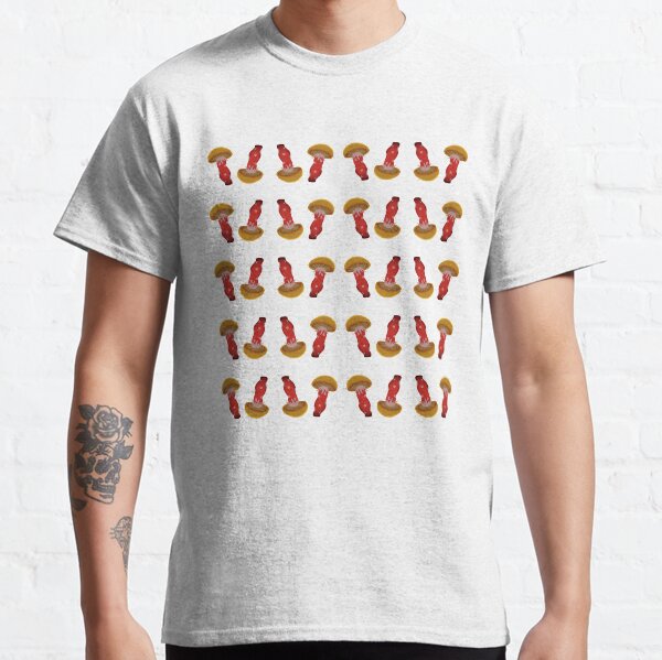 Poisonous Mushrooms Pattern Classic T-Shirt