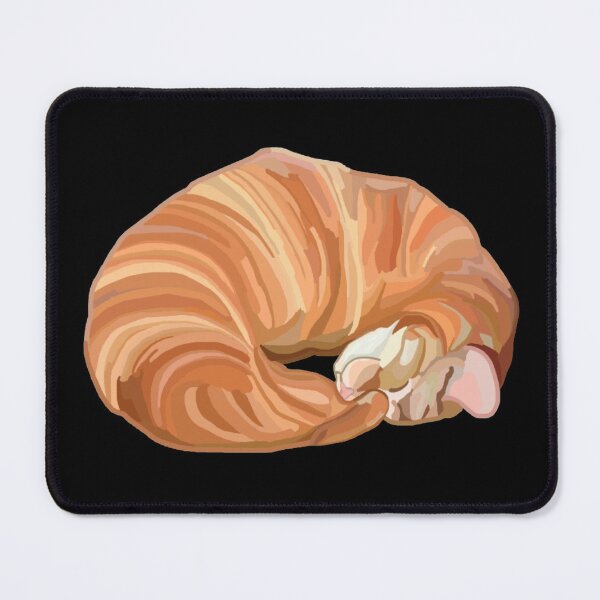 Item preview, Ginger Orange Croissant Cat  designed and sold by Deborah Camp.