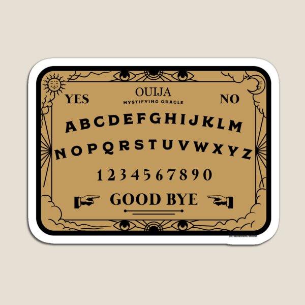 Ouija Board FRIDGE MAGNET Fortune Teller Board Game Halloween 