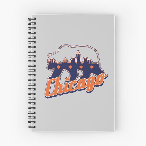 Item preview, Chi Bear - Chicago skyline - Chicago flag designed and sold by BearDownDesigns.