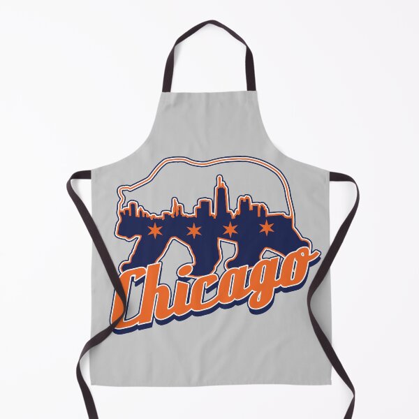 Item preview, Chi Bear - Chicago skyline - Chicago flag designed and sold by BearDownDesigns.
