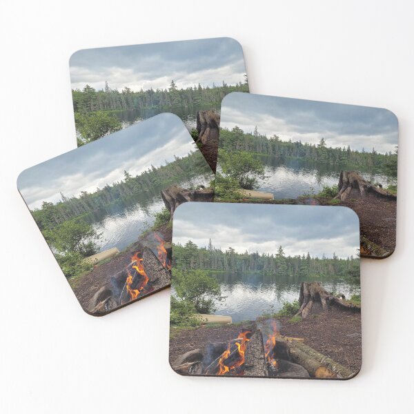 Item preview, Fogata en el parque Algonquin designed and sold by NaturesPower4U.