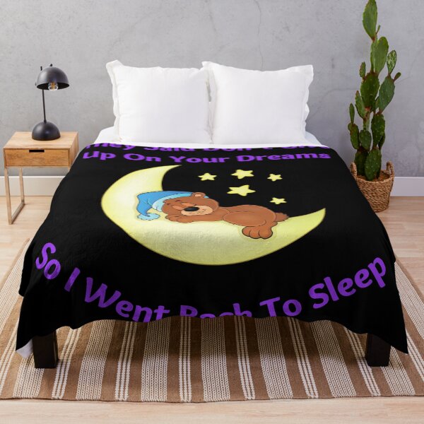 Item preview, They Said Don’t Give Up On Your Dreams Back To Sleep designed and sold by MamaSweetea.