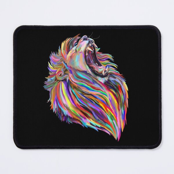Item preview, Roaring Regal Rainbow Lion designed and sold by Deborah Camp.