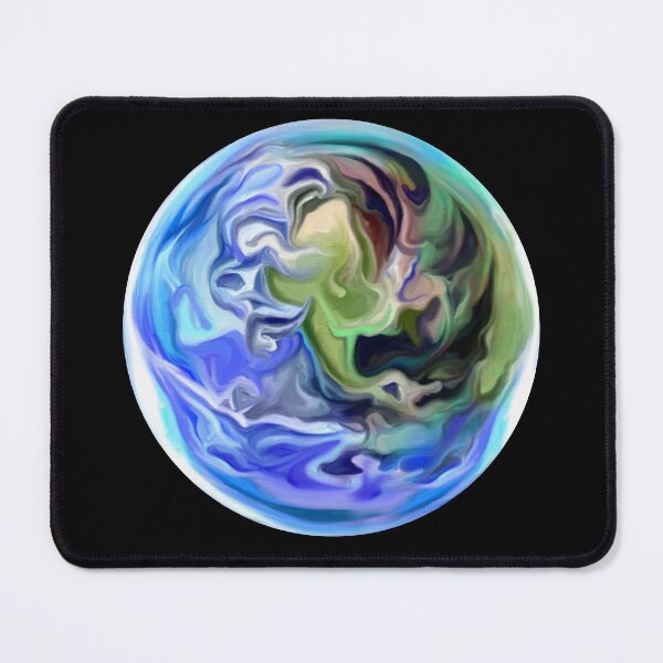 Item preview, Swirly Planet Earth Globe designed and sold by Deborah Camp.