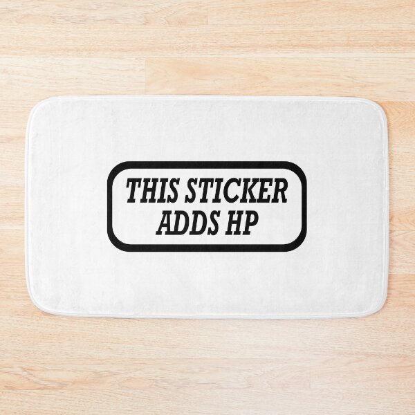 Item preview, This Sticker Adds HP Essential Classic Sticker designed and sold by SW33TSP0T.