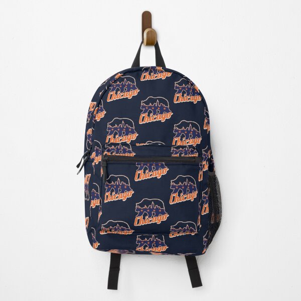 Item preview, Chi Bear - Chicago skyline - Chicago flag designed and sold by BearDownDesigns.