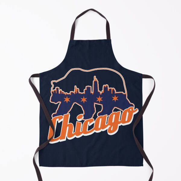 Item preview, Chi Bear - Chicago skyline - Chicago flag designed and sold by BearDownDesigns.