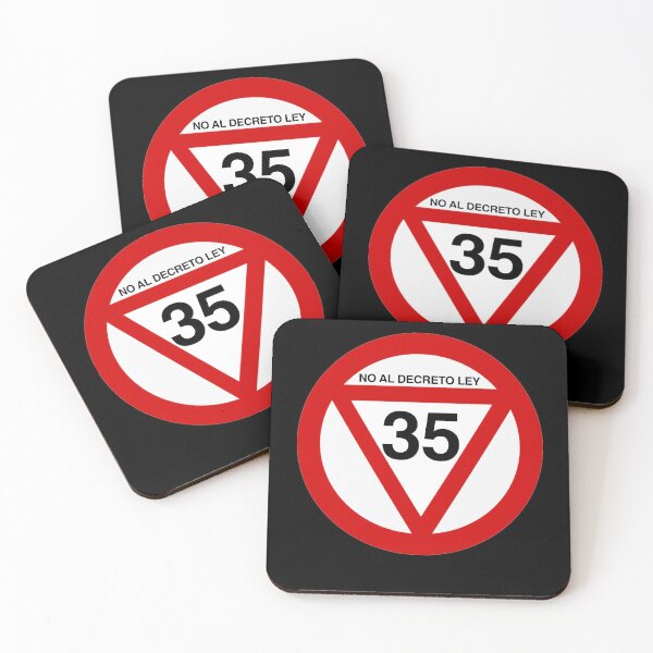 Item preview, no al decreto ley 35 designed and sold by Rustic Valley Studio.
