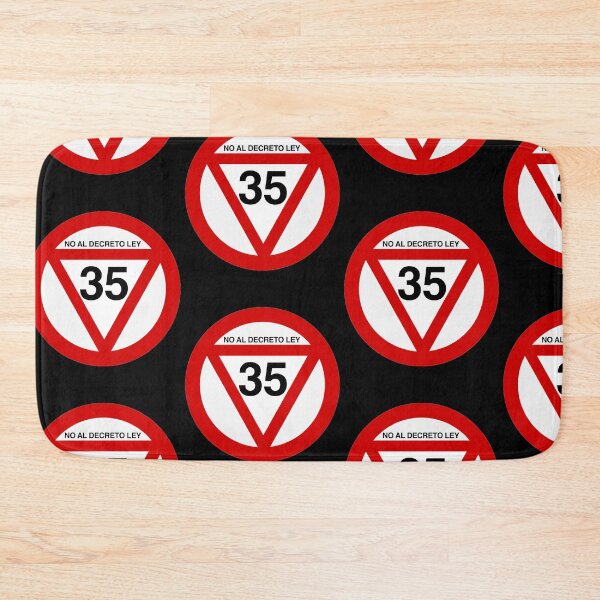 Item preview, no al decreto ley 35 designed and sold by Rustic Valley Studio.