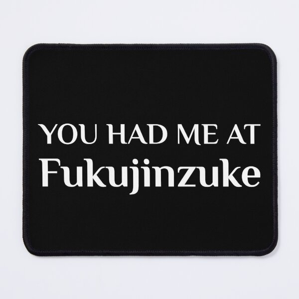 Item preview, Had Me At Fukujinzuke Funny Japanese Food Fan designed and sold by Creekman Designs.