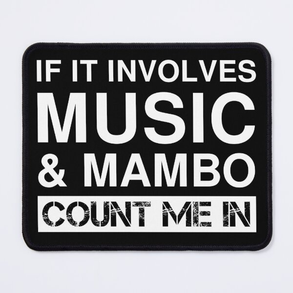 Item preview, Music And Mambo Dancer Cuban Dancing Latin Dance designed and sold by Creekman Designs.