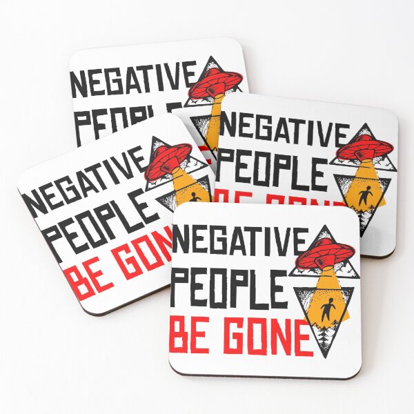 Item preview, Negative people be gone - Avoid negative people fun designed and sold by 99vectors.