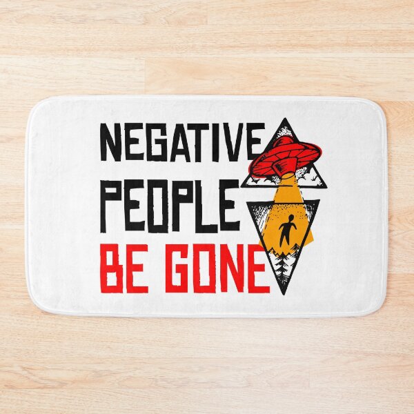 Item preview, Negative people be gone - Avoid negative people fun designed and sold by 99vectors.