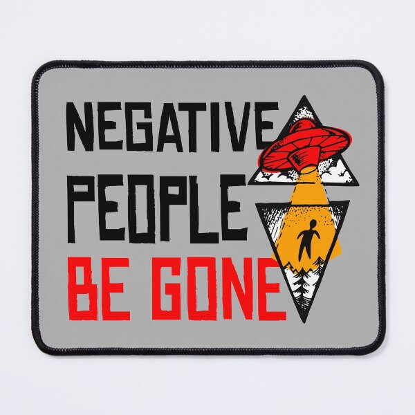 Item preview, Negative people be gone - Avoid negative people fun designed and sold by 99vectors.