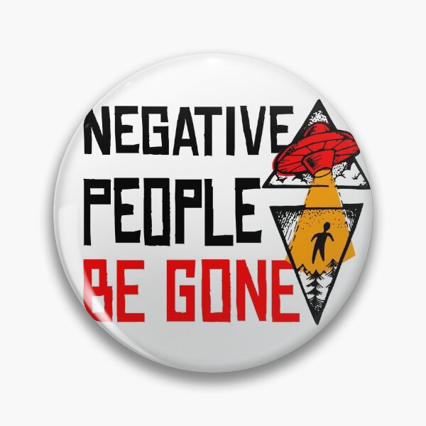 Item preview, Negative people be gone - Avoid negative people fun designed and sold by 99vectors.