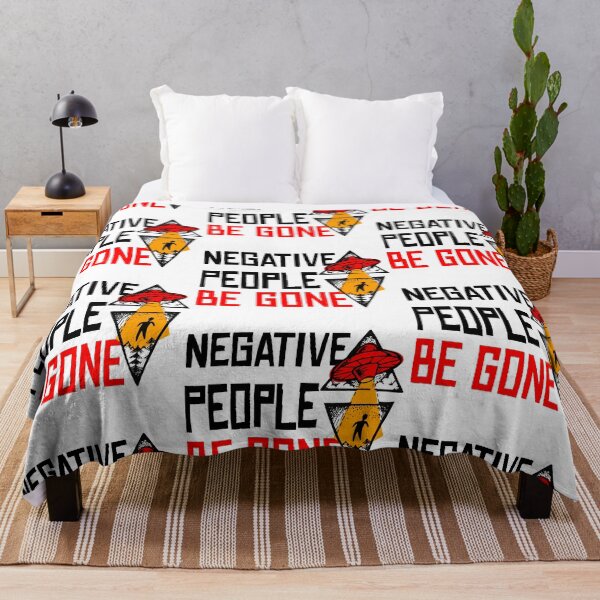 Item preview, Negative people be gone - Avoid negative people fun designed and sold by 99vectors.
