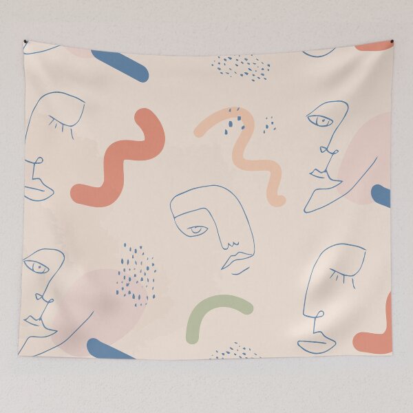 Item preview, Abstract faces designed and sold by zaher97.