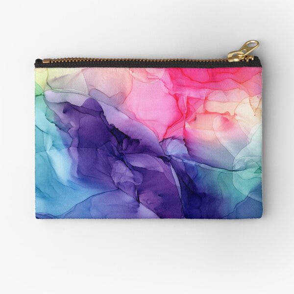Item preview, Colorful Rainbow Flowing Abstract Painting designed and sold by Elizabeth  Karlson.