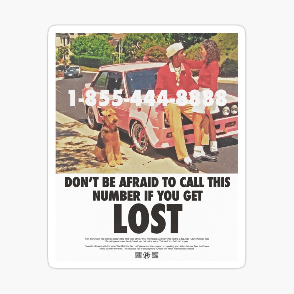 CALL ME IF YOU GET LOST, inspired by vintage car ads! : r/tylerthecreator