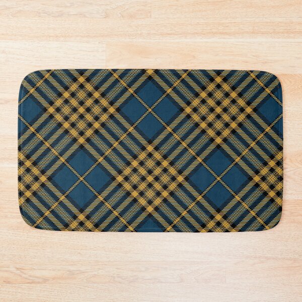Item preview, Navy && Yellow Nostalgic Plaid  designed and sold by Sarah-Smash.