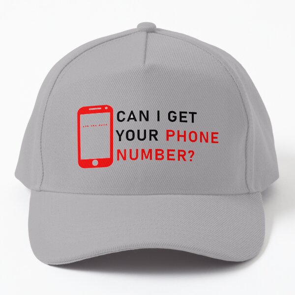 Get the Phone Number of any Girl or Boy Baseball Cap