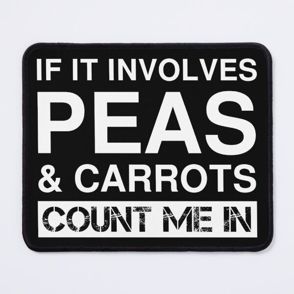 Item preview, Funny Peas And Carrots Vegetables Lover Vegetarian Vegan designed and sold by Creekman Designs.