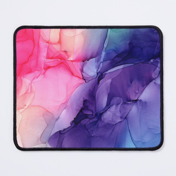 Item preview, Colorful Rainbow Flowing Abstract Vertical Painting designed and sold by Elizabeth Karlson.