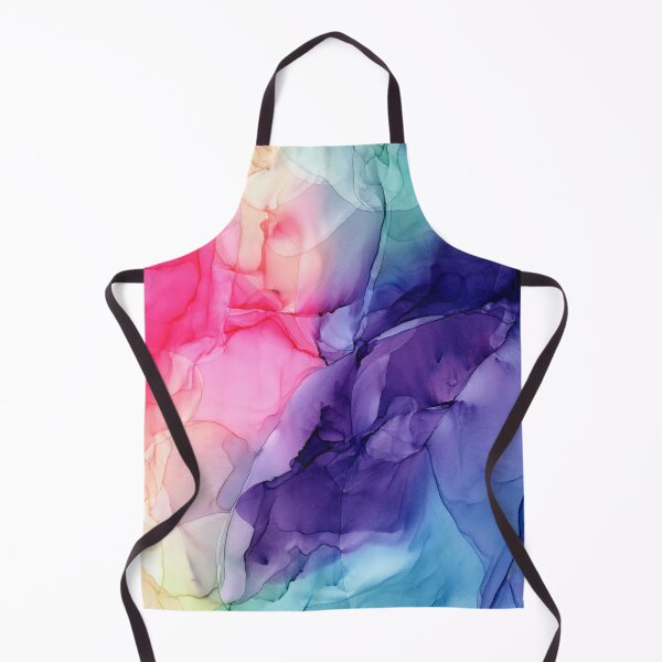 Item preview, Colorful Rainbow Flowing Abstract Vertical Painting designed and sold by Elizabeth Karlson.