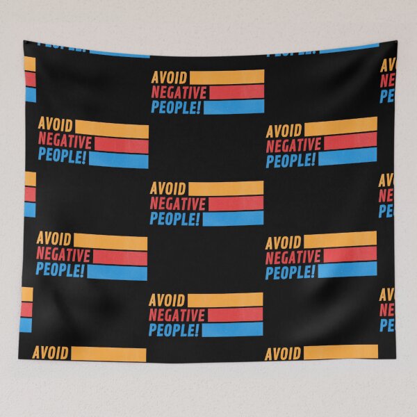 Item preview, Avoid negative people colorful designed and sold by 99vectors.