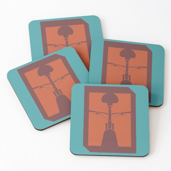 Item preview, Autumn Colored Mud MTB Rear View designed and sold by RabeDesigns.