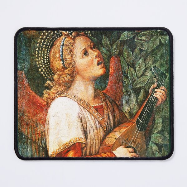 Item preview, MUSIC MAKING CHRISTMAS ANGEL Mandolin Player designed and sold by BulganLumini.