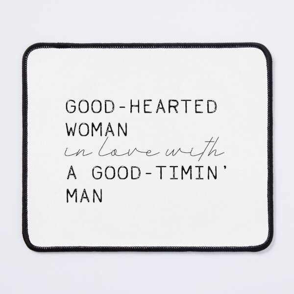 Item preview, lyric - good hearted woman designed and sold by nakeykay.
