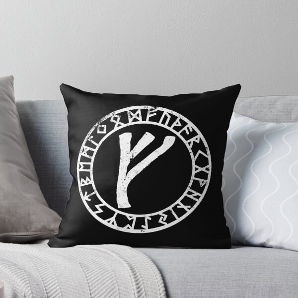 Aperçu de l'œuvre Symbole Viking Rune Fehu créée et vendue par signsandsymbols.