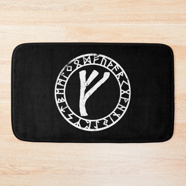 Item preview, Fehu Rune Viking Symbol designed and sold by signsandsymbols.