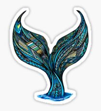 Samoan Mermaid Tail Sticker