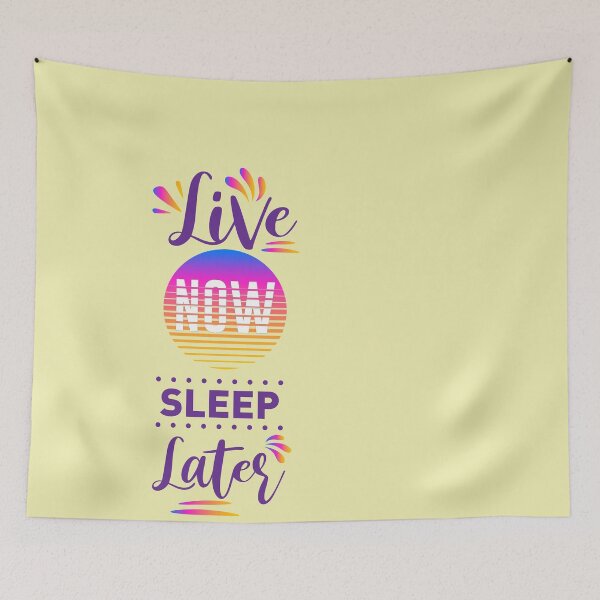 Item preview,  live now sleep later shirt , gift for friend, gift for girl friend , gift for boyfriend ,for coffee lovers, girl shirt  designed and sold by jake aff47.