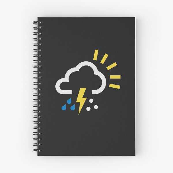 Item preview, All weather - Everything thunder cloud, rain, snow designed and sold by GeeksUnique.