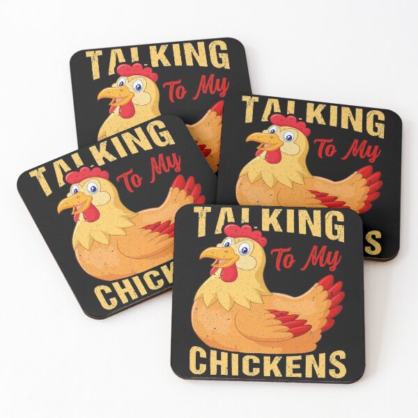 Item preview, Only talk to my chickens,Wing designed and sold by Dandesin.