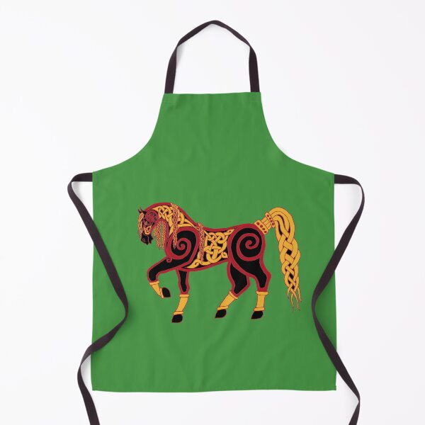 Item preview, Celtic Horse #8 on Green designed and sold by ingridthecrafty.