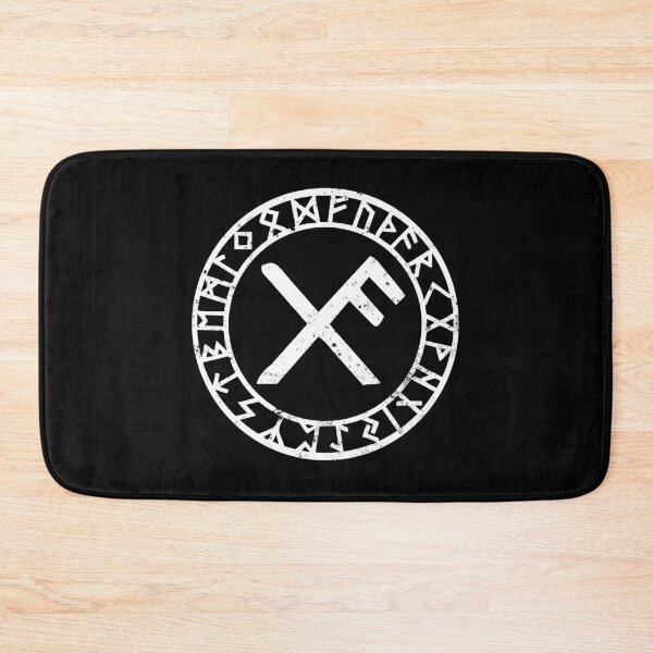Item preview, Viking Rune Symbol Gibu Auja meaning Good Luck Norse Celtic designed and sold by signsandsymbols.