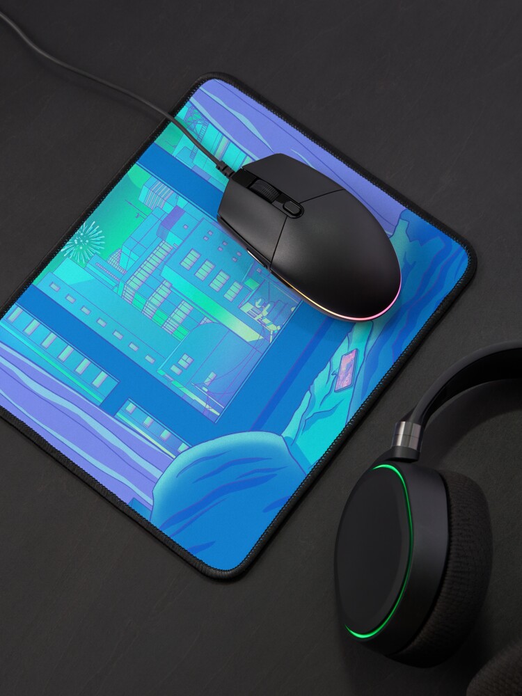 Alternate view of Shinjuku Summer Night Mouse Pad