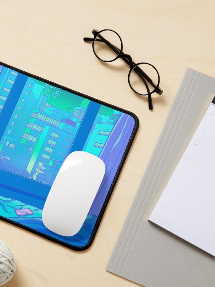 Alternate view of Shinjuku Summer Night Mouse Pad