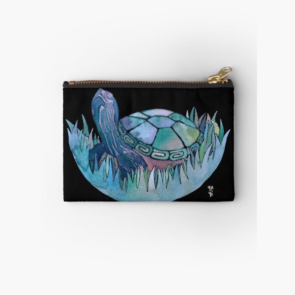 Item preview, Happy blue turtle designed and sold by Yayilustra.